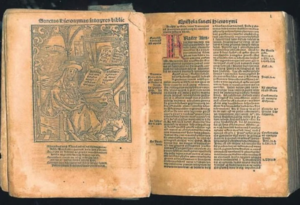 Incunabula – a peek into the infancy of printing